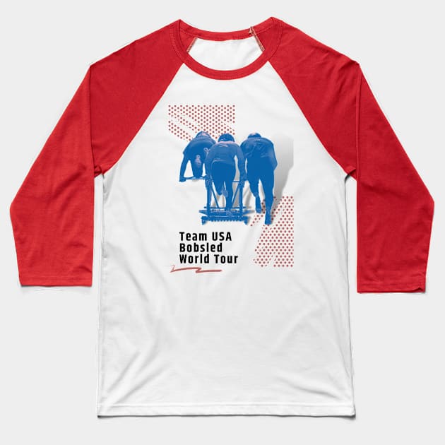 World Cup Citites Baseball T-Shirt by Macys Bobsled Fundraiser 